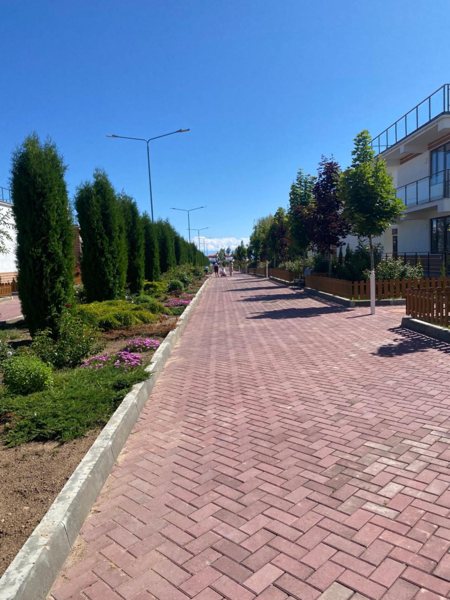 Таунхаус В Baytur Resort Бостери Экстерьер фото