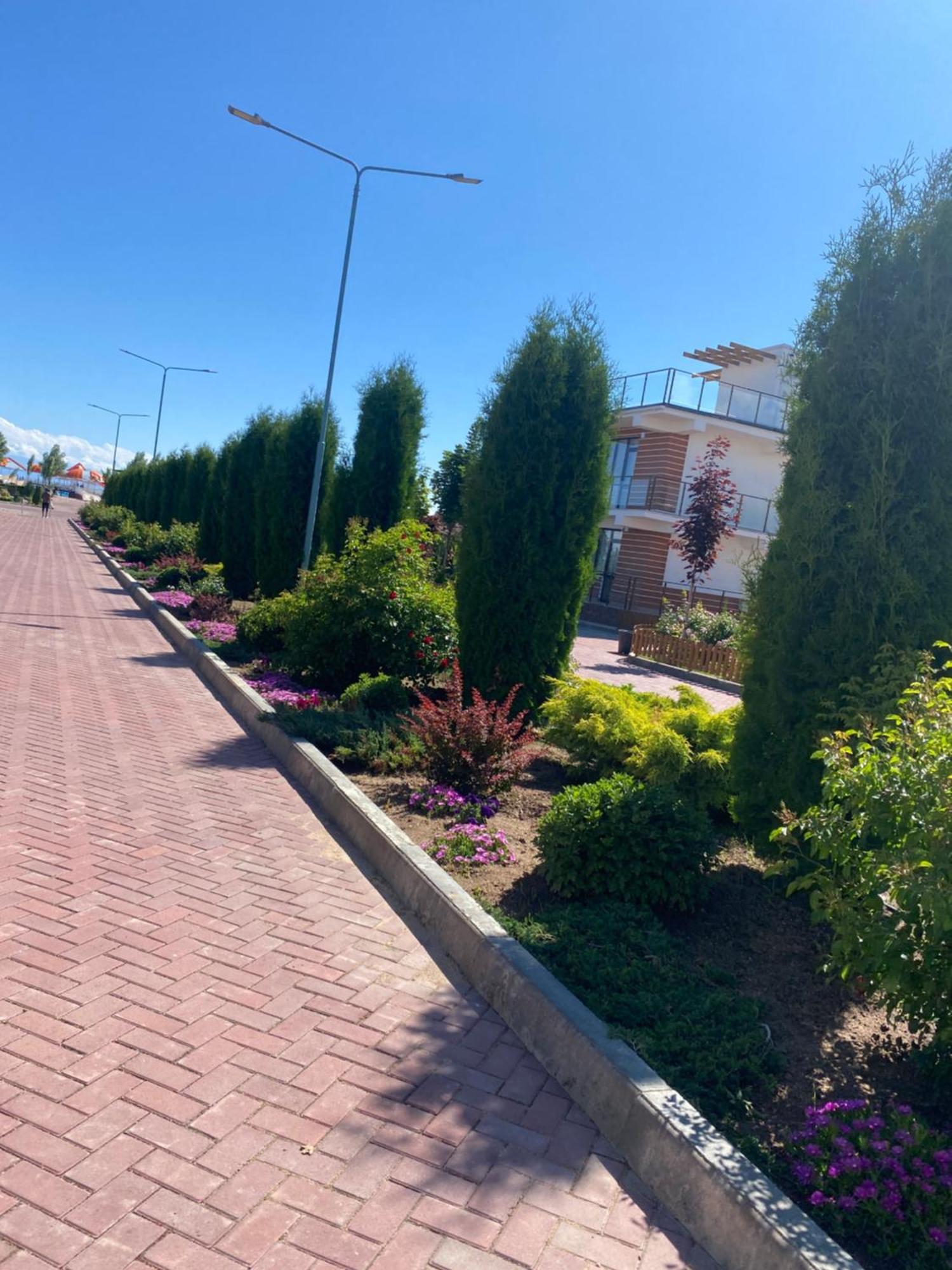 Таунхаус В Baytur Resort Бостери Экстерьер фото